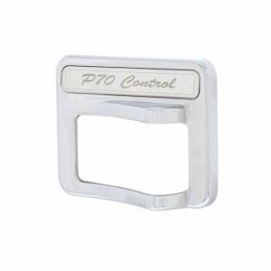 UNITED PACIFIC - UNITED PACIFIC - 41766 - TAPA DE INTERRUPTOR DE BALANCÍN CROMADA PARA PETERBILT 579 (2013-2019) Y 567 (2014-2018)- MANDO TDF - Image 4