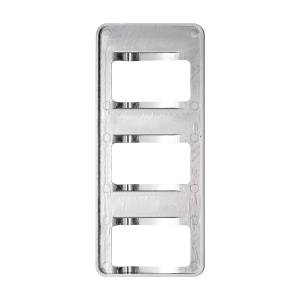 UNITED PACIFIC - UNITED PACIFIC - 41768 - TAPA DE INTERRUPTORES DE 3 BALANCES CROMADA PARA PETERBILT 579 (2012-2019) Y 567 (2014-2019) - 3 INTERRUPTORES - Image 6