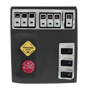 UNITED PACIFIC - UNITED PACIFIC - 41770 - BISEL DEL INTERRUPTOR DE 7 BALANCÍN DE PLÁSTICO CROMADO PARA PETERBILT 579 2013-2021 - Image 9