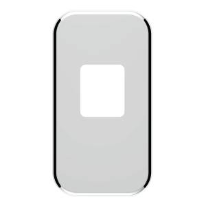 UNITED PACIFIC - UNITED PACIFIC - 41787B - CUBIERTA DE PLACA DE CAMBIO CROMADA PARA CAMIONES PETERBILT - SE ADAPTA A OEM S22-6041M01-201 (A GRANEL) - Image 3