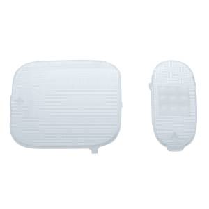 UNITED PACIFIC - 41985 - JUEGO DE 2 LENTES DE LUZ DOMO PARA FREIGHTLINER COLUMBIA Y CORONADO 2006+ - TRANSPARENTE