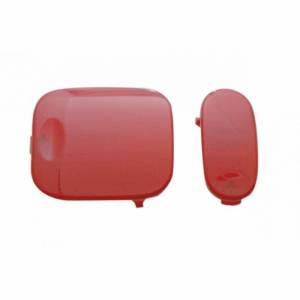 UNITED PACIFIC - 41988 - JUEGO DE 2 LENTES DE LUZ DOMO PARA FREIGHTLINER COLUMBIA Y CORONADO 2006+ - ROJO