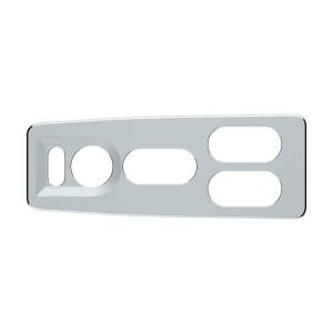 UNITED PACIFIC - UNITED PACIFIC - 42097 - TAPA DE INTERRUPTOR DE VENTANA CROMADA PARA FREIGHTLINER CASCADIA 2008-2017 - CONDUCTOR - 5 APERTURAS - Image 2