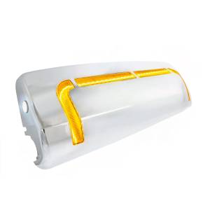 UNITED PACIFIC - UNITED PACIFIC - 42233 - TAPA DE ESPEJO CROMADA DE 59 LED CON LED SECUENCIAL PARA VOLVO VNL 2012-2024 - PASAJERO - Image 6