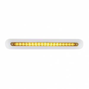UNITED PACIFIC - UNITED PACIFIC - 42314 - BARRA DE LUCES DE ESPEJO FREIGHTLINER 19 LED DE 12" - LED ÁMBAR/LENTE ÁMBAR - Image 3