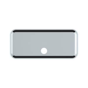UNITED PACIFIC - UNITED PACIFIC - 42343 - CUBIERTA DE PUERTA DE ALMACENAMIENTO CENTRAL SUPERIOR DE PLÁSTICO CROMADO PARA FREIGHTLINER CASCADIA 2007-2018 - Image 2