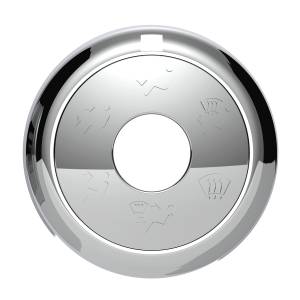 UNITED PACIFIC - UNITED PACIFIC - 42426 - TAPAS DE DIAL DE 6 PIEZAS PARA CONTROL DE A/C DE PLÁSTICO CROMADO PARA FREIGHTLINER CASCADIA 2018-2023 - Image 11