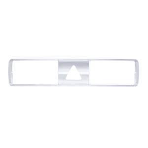 UNITED PACIFIC - 42438 - EMBELLECEDOR DEL PANEL DE INTERRUPTOR DE PELIGRO CROMADO PARA FREIGHTLINER CASCADIA 2018-2023