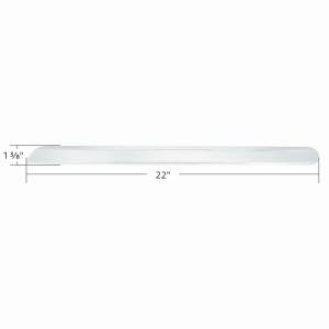 UNITED PACIFIC - UNITED PACIFIC - 42440 - EMBELLECEDOR DEL BORDE DEL PANEL INFERIOR DEL TABLERO CENTRAL DE PLÁSTICO CROMADO PARA FREIGHTLINER CASCADIA 2018-2023 - Image 12