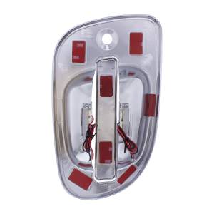 UNITED PACIFIC - UNITED PACIFIC - 42494 - TAPA DE MANIJA DE PUERTA CROMADA CON 6 LED ROJOS PARA FREIGHTLINER - PASAJERO - Image 6