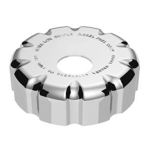 UNITED PACIFIC - 42520 - TAPA DE TAPA DE COMBUSTIBLE DE PLÁSTICO CROMADA PARA VOLVO - BLOQUEO