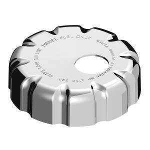 UNITED PACIFIC - UNITED PACIFIC - 42520 - TAPA DE TAPA DE COMBUSTIBLE DE PLÁSTICO CROMADA PARA VOLVO - BLOQUEO - Image 3
