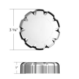 UNITED PACIFIC - UNITED PACIFIC - 42521 - TAPA DE TAPÓN DE COMBUSTIBLE DE PLÁSTICO CROMADO PARA VOLVO - SIN BLOQUEO - Image 13