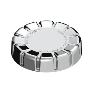 UNITED PACIFIC - UNITED PACIFIC - 42523 - TAPA DE TAPA DE COMBUSTIBLE DE PLÁSTICO CROMADA PARA KENWORTH - SIN BLOQUEO - Image 3