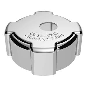 UNITED PACIFIC - UNITED PACIFIC - 42524 - TAPA DE TAPA DE COMBUSTIBLE DE PLÁSTICO CROMADA PARA FREIGHTLINER - BLOQUEO - Image 2
