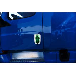 UNITED PACIFIC - UNITED PACIFIC - 42538 - CUBIERTA DE MANIJA DE PUERTA CROMADA DE 6 LED PARA FREIGHTLINER CASCADIA 2018-2024 - CONDUCTOR, LED VERDE - Image 9