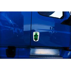 UNITED PACIFIC - UNITED PACIFIC - 42539 - CUBIERTA DE MANIJA DE PUERTA CROMADA DE 6 LED PARA FREIGHTLINER CASCADIA 2018-2024 - PASAJERO, LED VERDE - Image 9