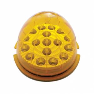 UNITED PACIFIC - UNITED PACIFIC - 42702 - CUBIERTA DE LUZ ANTINIEBLA CON LUZ REFLECTORA DE ESTILO CLARO DE 17 LED ÁMBAR PARA 2007-17 KW T660 - CONDUCTOR - LENTE ÁMBAR - Image 3