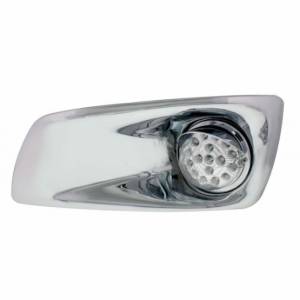 UNITED PACIFIC - UNITED PACIFIC - 42713 - CUBIERTA DE LUZ ANTINIEBLA CON LUZ REFLECTOR DE ESTILO CLARO LED ÁMBAR Y VISERA PARA 2007-17 KW T660 - CONDUCTOR - LENTE TRANSPARENTE - Image 2
