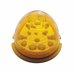 UNITED PACIFIC - UNITED PACIFIC - 42714 - CUBIERTA DE LUZ ANTINIEBLA CON REFLECTOR LED ÁMBAR LUZ DE SANDÍA Y VISERA PARA 2007-17 KW T660 - CONDUCTOR - LENTE ÁMBAR - Image 4