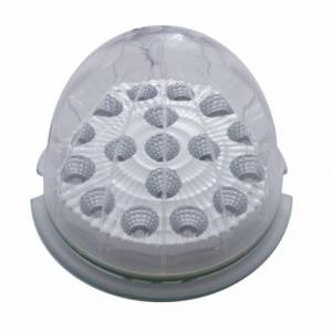 UNITED PACIFIC - UNITED PACIFIC - 42719 - CUBIERTA DE LUZ ANTINIEBLA CON LUZ REFLECTOR Y VISERA DE ESTILO CLARO LED ÁMBAR ALTO/BAJO PARA 2007-17 KW T660 - CONDUCTOR - LENTE TRANSPARENTE - Image 3