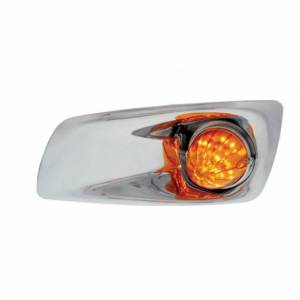 UNITED PACIFIC - 42720 - CUBIERTA DE LUZ ANTINIEBLA CON LUZ DE SANDÍA DE 19 LED PARA 2007-17 KW T660 (CONDUCTOR) - LED ÁMBAR/ LENTE ÁMBAR