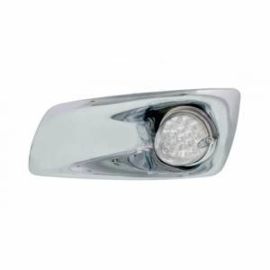 UNITED PACIFIC - 42725 - CUBIERTA DE LUZ ANTINIEBLA CON LUZ REFLECTORA DE 19 LED PARA KW T660 2007-2017 (CONDUCTOR) - LED ÁMBAR/ LENTE TRANSPARENTE