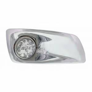 UNITED PACIFIC - 42737 - CUBIERTA DE LUZ ANTINIEBLA CON 17 LUCES REFLECTORAS LED ÁMBAR SANDÍA PARA 2007-17 KW T660 - PASAJERO - LENTE TRANSPARENTE
