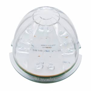 UNITED PACIFIC - UNITED PACIFIC - 42743 - CUBIERTA DE LUZ ANTINIEBLA CON LUZ LED ÁMBAR DE SANDÍA Y VISERA PARA 2007-17 KW T660 - PASAJERO - LENTE TRANSPARENTE - Image 4