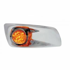 UNITED PACIFIC - 42752 - CUBIERTA DE LUZ ANTINIEBLA CON LUZ DE SANDÍA DE 19 LED PARA T660 2007-17 KW (PASAJERO) - LED ÁMBAR/ LENTE ÁMBAR