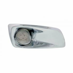 UNITED PACIFIC - 42755 - CUBIERTA DE LUZ ANTINIEBLA CON LUZ DE COLMENA DE 19 LED PARA KW T660 2007-2017 (PASAJERO) - LED ÁMBAR/ LENTE TRANSPARENTE