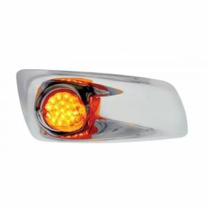 UNITED PACIFIC - 42756 - CUBIERTA DE LUZ ANTINIEBLA CON LUZ REFLECTORA DE 19 LED PARA KW T660 2007-2017 (PASAJERO) - LED ÁMBAR/ LENTE ÁMBAR