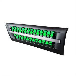 UNITED PACIFIC - UNITED PACIFIC - 42867 - REJILLA DE ENTRADA DE AIRE DE CAPOTA CON LED VERDE PARA FREIGHTLINER CASCADIA 126 2018-2024 - CONDUCTOR - Image 5