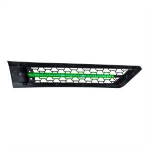 UNITED PACIFIC - UNITED PACIFIC - 42867 - REJILLA DE ENTRADA DE AIRE DE CAPOTA CON LED VERDE PARA FREIGHTLINER CASCADIA 126 2018-2024 - CONDUCTOR - Image 7