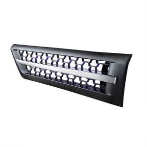 UNITED PACIFIC - UNITED PACIFIC - 42871 - REJILLA DE ENTRADA DE AIRE DE CAPOTA CON LED BLANCO PARA FREIGHTLINER CASCADIA 126 2018-2024 - CONDUCTOR - Image 6