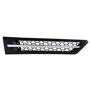 UNITED PACIFIC - UNITED PACIFIC - 42872 - REJILLA DE ENTRADA DE AIRE DE CAPOTA CON LED BLANCO PARA FREIGHTLINER CASCADIA 126 2018-2024 - PASAJERO - Image 1