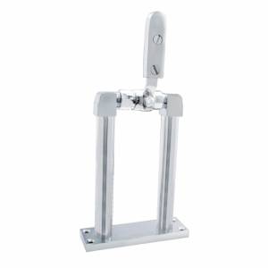 UNITED PACIFIC - 46111 - PALANCA DE VÁLVULA DE BOCINA DE AIRE CROMADA DE 9" CON JUEGO DE SOPORTE