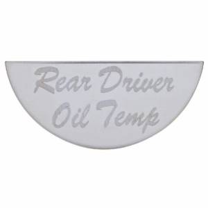 UNITED PACIFIC - 48048 - PLACA DE MEDIDOR PARA PETERBILT - TEMPERATURA DEL ACEITE DEL CONDUCTOR TRASERO