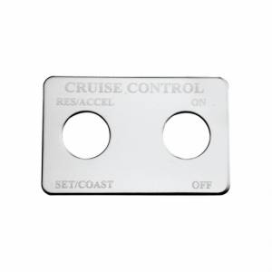 UNITED PACIFIC - UNITED PACIFIC - 48060 - PLACA DE INTERRUPTOR PARA FREIGHTLINER - CONTROL DE CRUCERO (2 INTERRUPTORES) - Image 2