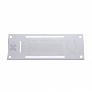 UNITED PACIFIC - 48201 - PLACA DE CONTROL DE A/A INOXIDABLE KENWORTH