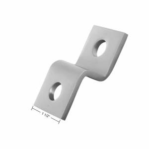 UNITED PACIFIC - 60001P - SOPORTE DE MONTAJE EN "Z" DE SERVICIO PESADO - 1-1/2" X 1" X 1-1/2"