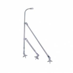 UNITED PACIFIC - UNITED PACIFIC - 60023 - SOPORTE DE ESPEJO PARA GUARDABARROS DE TRÍPODE INOXIDABLE - Image 1