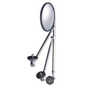 UNITED PACIFIC - UNITED PACIFIC - 60036 - ESPEJO CONVEXO DE 8-1/2" CON SOPORTE DE ESPEJO PARA GUARDABARROS DE TRÍPODE INOXIDABLE - Image 7