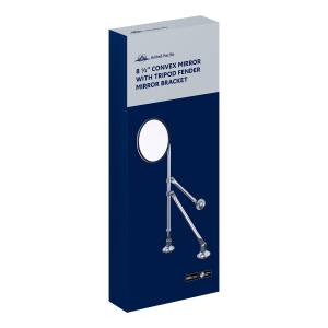UNITED PACIFIC - UNITED PACIFIC - 60036 - ESPEJO CONVEXO DE 8-1/2" CON SOPORTE DE ESPEJO PARA GUARDABARROS DE TRÍPODE INOXIDABLE - Image 10