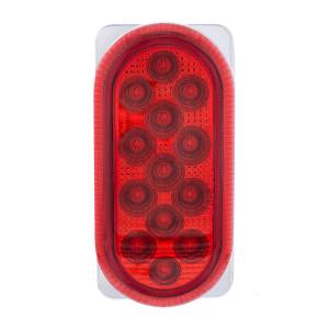 UNITED PACIFIC - UNITED PACIFIC - 60055 - REFLECTOR DE DOBLE FUNCIÓN DE 26 LED LUZ OVALADA DE DOBLE CARA CON SOPORTE DE ACERO INOXIDABLE - LED ÁMBAR Y ROJO/LEENTE ÁMBAR Y ROJA - Image 20