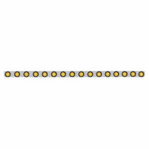 UNITED PACIFIC - UNITED PACIFIC - 62948 - SOPORTE DE LUZ DE PARACHOQUES DE ACERO INOXIDABLE DE 79-1/2" CON LUZ DE COLMENA DE 16X 9 LED DE 2" - LED ÁMBAR Y LENTE - Image 2