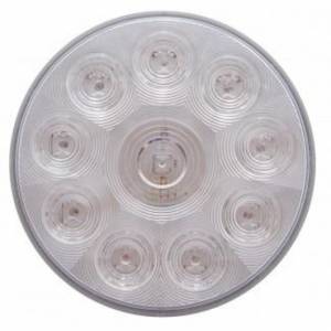 UNITED PACIFIC - UNITED PACIFIC - 63554 - BARRA CON RESORTE SS DE LUJO CON PATRÓN DE PERNO DE 3-3/4" CON 6X 10 LUCES LED DE 4" -LED ROJO/LEENTE TRANSPARENTE (PAR) - Image 4