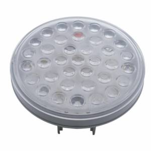 UNITED PACIFIC - UNITED PACIFIC - 63680 - BARRA CON RESORTE CROMADA CON PATRÓN DE PERNO DE 2-1/2" CON LUCES 6X 36 LED DE 4" -LED ROJO/LEENTE TRANSPARENTE (PAR) - Image 3