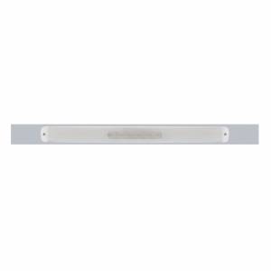 UNITED PACIFIC - UNITED PACIFIC - 63793 - PLACA DE GUARDABARROS SUPERIOR CROMADA CON BARRA DE LUCES GLOLIGHT DE 28 LED DE 17" - LED ROJO/LENTE TRANSPARENTE (CADA UNO) - Image 3