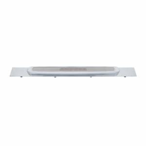 UNITED PACIFIC - UNITED PACIFIC - 63795 - PLACA DE GUARDABARROS SUPERIOR CROMADA CON BISEL Y BARRA GLOLIGHT DE 28 LED DE 17" - LED ROJO/LENTE TRANSPARENTE (CADA UNO) - Image 6
